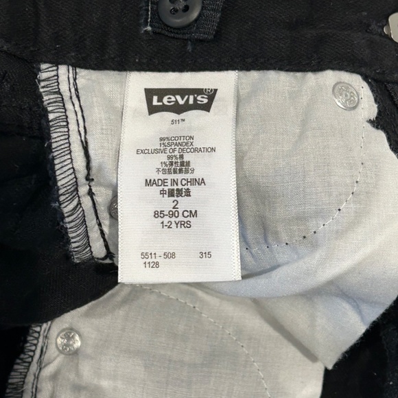 Levi’s 511 slim fit toddler size 2 (new) - Picture 7 of 8
